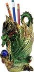 Design Toscano QS292894 Escritoire the Dragon Desk Accessory Sculpture, full color
