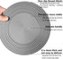 FYINTON Heat Diffuser For Gas Stovetop,Cookware Accessories,9.4inch Stove Diffuser for Pot Protection,Round Fast Defrosting Tray,Multifunctional Thawing Plate for Defrosting of Frozen Food
