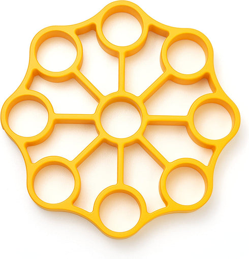 OXO Good Grips Silicone Egg Rack,Yellow,One Size
