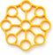 OXO Good Grips Silicone Egg Rack,Yellow,One Size