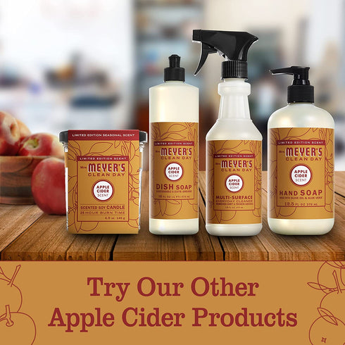 Mrs. Meyer's Clean Day Room and Air Freshener Spray, Non-Aerosol Spray Bottle Infused with Essential Oils, Apple Cider Scent, 8 fl oz