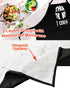 Funny Cooking Chef Apron with Pockets BBQ Kitchen Work Aprons Birthday Dad Creative Gifts