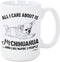 Chihuahua Mom Gifts Mugs For Christmas Women Men Dad Decor Lover Decorations Stuff I Love Chihuahua Coffee Accessories Talking Funny Birthday Gift Home Supplies Products Dog Coffee Cup Mugs