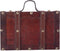Vintiquewise(TM Old-Fashioned Small Suitcase/Decorative Box with Straps