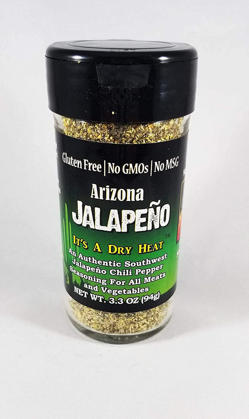 Anthony Spices Arizona Jalapeño Chile Pepper Seasoning - Glass Shaker Bottle