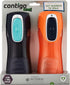 Contigo - 70660ZCN Contigo Autoseal Trekker Kids Water Bottles, 14 Oz, Navy & Nectarine, 2-Pack