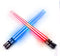 LIGHTSABER CHOPSTICKS LIGHT UP STAR WARS LED Glowing Light Saber Chop Sticks REUSABLE Sushi Lightup Sabers Red and Blue 2 Pairs