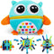 beetoy Sensory Buckle Pillow Zipper Toys for Toddlers 1-3, Toddler Travel Toys for Plane Car, Learning Activity Toys - Develop Fine Motor Basic Life Skills, Baby Quiet Toys Ideal Gift for 12 Months+