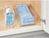 InterDesign Linus Plastic Countertop, Closet, and Vanity Organizer, Storage Bin for Bathroom, Bedroom, Office, Craft Room, Kitchen, Small