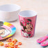 Zak Designs Kids Dinnerware Set Disney Minnie Mouse, Includes Plate, Bowl, and Tumbler, Non-BPA Made of Durable Melamine Material and Perfect for Kids (3-Piece Set)
