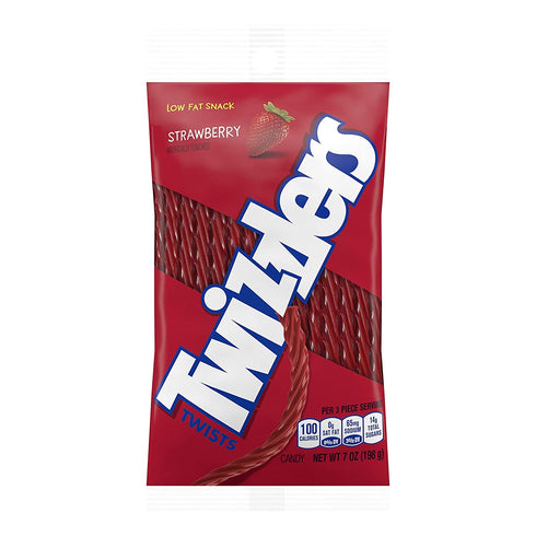 Twizzlers Strawberry Twists, 7-Ounce Bag