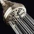 AquaDance Brushed Nickel High Pressure 6-Setting Spiral Shower Head Angle Adjustable, Anti-Clog Showerhead Jets, Tool-Free Installation-USA Standard Certified-Top U.S. Brand