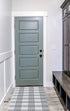 Grey Runner Rug for Hallway: 2x8 Runner Rug Gray Outdoor Runner Rug Non Slip Kitchen Rug Runner Laundry Room Runner Rug Entryway Runner Rug Farmhouse Runner Rug Washable Runner Rug Grey Rug Runner