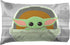 Jay Franco Star Wars The Mandalorian The Cutest Bounty 1 Pack Pillowcase - Double-Sided Kids Super Soft Bedding - Features The Child Baby Yoda Grogu (Official Star Wars Product)
