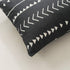SUSYBAO 100% Cotton Pillowcases Queen Size Set of 2 Black Aztec Geometric Pattern Bed Pillow Covers Envelope Closure End Pillow Encasement Home Decor Soft Lightweight Durable, 20 in x 26 in