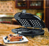 Brentwood TS-243 Non-Stick Dual Waffle Maker, Black