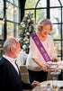 70th Birthday Gifts for Women,70th Birthday Tiara and Sash Purple,70th Birthday Decorations Party Supplies,70& Fabulous Birthday Satin Sash Crystal Tiara Birthday Crown for 70th Birthday Party Decor