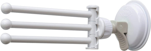 Changing Lifestyles Safe-er-Grip Drip Dry Portable Drying Rack, White with 3 prongs,11.5x17 Inch (Pack of 1)