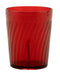 G.E.T. Tahiti Shatterproof BPA-Free Plastic Tumblers, 6 Ounce, Red (Set of 4)