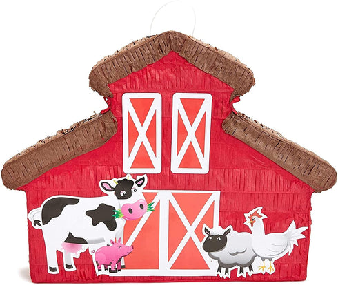 Barnyard Pinata for Farmhouse or Country Party (17 x 12.75 in)