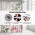 Rustic Floral Shower Curtain Watercolor Pink Rose Butterfly Bath Curtain Farmhouse Wooden Plank Country Fabric Bathroom Shower Curtain
