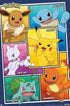Trends International Pok©mon - Group Collage Wall Poster, 22.375" x 34", Unframed Version