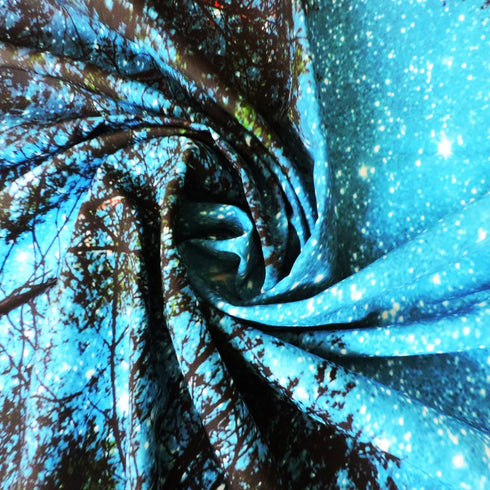Forest Starry Tapestry Wall Hanging 3D Printing Forest Tapestry Galaxy Tapestry Forest Milky Way Tapestry Tree Tapestry Night Sky Tapestry Wall Tapestry for Dorm Living Room Bedroom (L, 4#forest star)