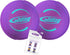 Gliding Discs for Carpet Floors, 1 Pair, Authentic Original Discs, Includes 4 Streaming Video Workouts