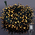 WATERGLIDE 98.5FT 300 LED Christmas Decorative String Lights, 8 Lighting Modes Waterproof Green Wire LED Fairy Light for Indoor Outdoor Christmas Party Garden Wedding Home Decoration (Warm White)