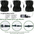 WATERGLIDE 98.5FT 300 LED Christmas Decorative String Lights, 8 Lighting Modes Waterproof Green Wire LED Fairy Light for Indoor Outdoor Christmas Party Garden Wedding Home Decoration (Warm White)