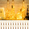 Olafus Wine Bottle Lights, 24 Pack 20 LEDs Cork Lights for Wine Bottles, Mini Fairy Lights Copper Wire Micro Starry String Lights for Jars DIY Crafts Wedding Bar Decor Warm White