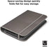 Umbra Udry Rack and Microfiber Dish Drying Mat-Space-Saving Lightweight Design Folds Up for Easy Storage, Standard w, Charcoal