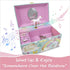 The Memory Building Company Unicorn Jewelry Box for Girls & Boys - Musical Girls Jewelry Organizer Box - Granddaughter Gifts for 8-Year-Old Girls