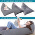 Stuffed Animal Storage Bean Bag Chair | 53" Extra Large Beanbag Cover for Kids and Adults, Plush Toys Holder and Organizer for Boys and Girls | Premium Velvet - Soft & Comfortable