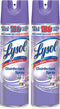 Lysol Disinfectant Spray, Sanitizing and Antibacterial Spray, For Disinfecting and Deodorizing, Early Morning Breeze, 2 Count, 19 fl oz each