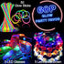 60 PCS Glow in the Dark Party Supplies Glow Sticks Bulk 2020 New Year LED Party Favor Light Up Toys Kid/Adults 50 Glow Sticks Necklaces Bracelets / 5 Light Up Glasses/ 5 Led Flower Crown