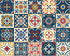 kakofaci Decorative Tile Stickers 20 Pcs 6x6 inches. Peel & Stick Adhesive Tile Stickers. Home Decor. Staircase. Furniture Decor. Backsplash Tile Stickers.