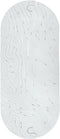 Boon GRIFFLE Textured Non Slip Baby Bath Tub Mat with Hanging Hook and Drain Holes, Gray