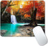 Deep Forest Waterfall Mouse Pad,Non-Slip Rubber Base Wireless Gaming MousePads for Computers Laptop Office,Cute Mouse Pads with Designs for Women
