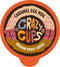 Crazy Cups Flavored Coffee Pods, Eggnog Coffee, Holiday Blend Coffee, Single Serve Coffee for Keurig K Cups Machines, Hot or Iced Coffee, Medium Roast Coffee in Recyclable Pods, 22 Count
