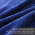 Polar Fleece Throw Blankets Travel Size for The Bed Extra Soft Brush Fabric Super Warm Sofa Throw Blanket 50" x 61"(Royal Blue Travel)