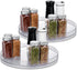 Lazy Susan Turntable Organizer - for Kitchen, Pantry, Cabinet, Dining Table, Refrigerator, Countertop - Clear Spinning Lay Susan- 11.5 Inches - by Homeries (2)