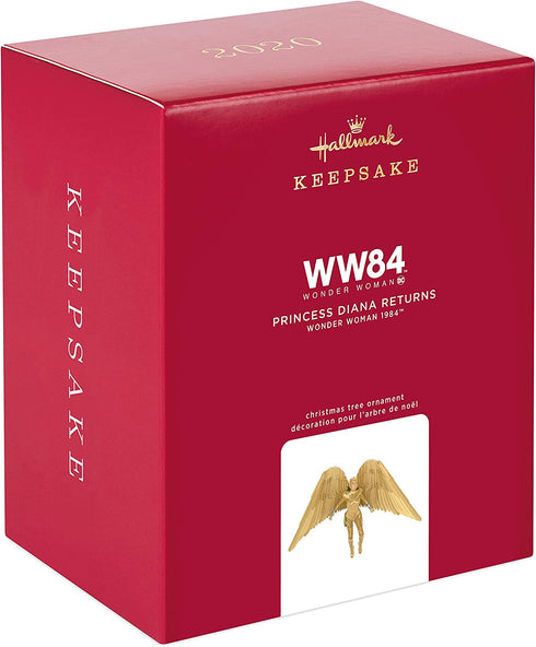 Hallmark Keepsake Christmas Ornament 2020, DC Comics Wonder Woman 1984 Princess Diana Returns Superhero Ornament