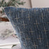 MIULEE Pack of 2 Decorative Burlap Linen Throw Pillow Covers Modern Farmhouse Pillowcase Rustic Woven Textured Cushion Cover for Sofa Couch Bed 18x18 Inch Blue