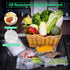 Vacuum Sealer Bags 200 Pint Size 6" X 10", Vacuum Sealer Food Storage Bags, Keep Food Fresh, Food Grade Save Pre Cut Bag