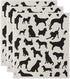 DII Swedish Dishcloth Set Cleaning Collection, 7.75 x 6.75, Dogs, 3 Piece