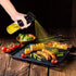 Olive Oil Sprayer for Cooking - 300ml Oil Dispenser Bottle Spray Mister - Portable Refillable Food Grade Oil Vinegar Spritzer Sprayer Bottles for Kitchen, Air Fryer, Salad, Baking, Grilling, Frying (Black)