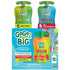 GoGo SqueeZ Big Variety Pack (Apple Strawberry/Pear Cinnamon Vanilla), 4.2 Ounce (10 Pouches), Bigger Than Existing Fruit Pouches, Made from 100% Fruit, Cinnamon, & Vanilla, No Sugar Added