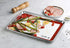 New Star Foodservice 38439 Commercial-Grade 18-Gauge Aluminum Sheet Pan/Bun Pan & Silicone Baking Mat Set, 13" L x 18" W x 1" H (Half Size)
