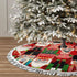 FREEHOTU Christmas Time Nutcracker Sweet Christmas Tree Skirt Gorgeous Edge Tassel Lace for 36" Xmas Ornaments Decoration